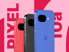 O Google sabe exatamente o que está fazendo com o Pixel 10a, e isso não é para você Três smartphones com sinais 'X' vermelhos nas etiquetas de especificações de bateria, câmera, memória, tela, rede e processador.