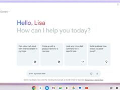 O Google tornará o Gemini mais fácil de acessar na próxima interface de desktop do Android O ícone do Gemini na prateleira do Chromebook Plus