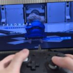 Pragmata no modo portátil do Nintendo Switch 2