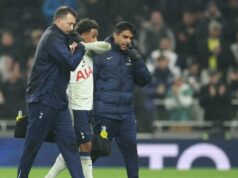 O ala do Tottenham, Odobert, afastado dos gramados devido a ruptura do ligamento cruzado anterior O ala do Tottenham, Odobert, afastado dos gramados devido a ruptura do ligamento cruzado anterior