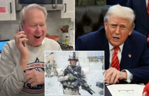 O apelo emocionante de Trump aos pais do herói caído do Exército de Staten Island, Michael Ollis, para revelar que seu filho receberá a Medalha de Honra O apelo emocionante de Trump aos pais do herói caído do Exército de Staten Island, Michael Ollis, para revelar que seu filho receberá a Medalha de Honra