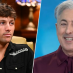 O apresentador de 'Traidores' Alan Cumming revela seu apelido para o concorrente Rob Rausch