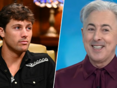 O apresentador de ‘Traidores’ Alan Cumming revela seu apelido para o concorrente Rob Rausch O apresentador de 'Traidores' Alan Cumming revela seu apelido para o concorrente Rob Rausch