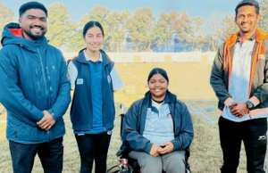 O arqueiro adolescente Rutvi Lolge tem um confronto inspirador com o ídolo Sheetal Devi O arqueiro adolescente Rutvi Lolge tem um confronto inspirador com o ídolo Sheetal Devi