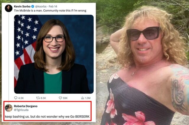 O atirador de hóquei do RI, Robert Dorgan, ameaçou entrar O atirador de hóquei do RI, Robert Dorgan, ameaçou entrar em 'BERSERK' em um discurso retórico sobre os direitos trans um dia antes do tiroteio em massa