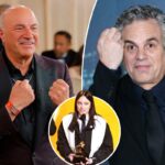 O ator canhoto Mark Ruffalo critica a estrela de 'Shark Tank' por causa das críticas de Billie Eilish: 'STFU'