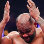 Giants QB Jaxson Dart parece iniciar relacionamento com Anthony Joshua Jake Paul Ring Girl