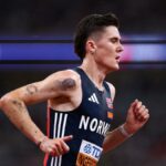 O campeão olímpico da Noruega, Jakob Ingebrigtsen, passa por uma cirurgia no tendão de Aquiles