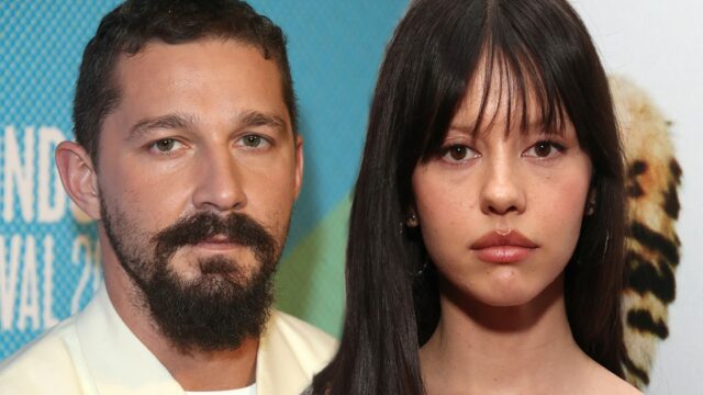 O círculo interno de Shia LaBeouf acredita que o ator Mia Goth shia labeouf getty comp