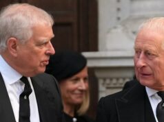 O desonrado real Andrew garantiu o papel de enviado comercial contra a vontade do rei Andrew e King Charles deixam uma missa em Londres em setembro.