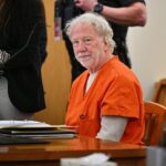 Timothy Busfield no Segundo Tribunal Judicial Distrital do Tribunal do Condado de Bernalillo em Albuquerque, Novo México, em 20 de janeiro de 2026