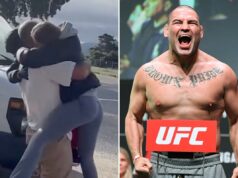 O ex-campeão do UFC Cain Velasquez se reúne com a família após ser libertado da prisão por atirar no suposto agressor do filho O ex-campeão do UFC Cain Velasquez se reúne com a família após ser libertado da prisão por atirar no suposto agressor do filho