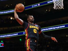 O ex-guerreiro Kuminga rouba a cena na estreia em Atlanta, levando os Hawks à vitória sobre os Wizards por 119-98 O ex-guerreiro Kuminga rouba a cena na estreia em Atlanta, levando os Hawks à vitória sobre os Wizards por 119-98