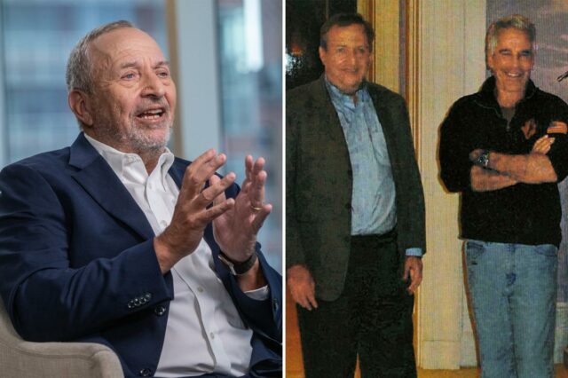 O ex-presidente de Harvard, Larry Summers, renunciará totalmente à Ivy Larry Summers falando durante uma entrevista em Nova York.