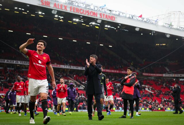 Michael Carrick e Ruben Amorim como dirigentes do Man Utd dividem imagem