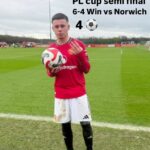 Kai Rooney continuou sua ascensão impressionante no Man United com quatro gols contra o Norwich Sub-16