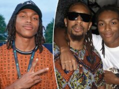 O filho desaparecido de Lil Jon foi considerado morto após o corpo ser encontrado no lago da Geórgia DJ Young Slade fazendo sinal de paz em evento.