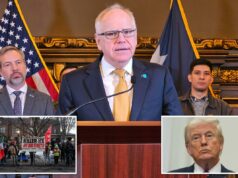O governador de Minnesota, Tim Walz, criticou a proposta de ‘pacote de ajuda’ de US $ 10 milhões para empresas afetadas pela repressão à imigração de Trump O governador de Minnesota, Tim Walz, criticou a proposta de 'pacote de ajuda' de US $ 10 milhões para empresas afetadas pela repressão à imigração de Trump