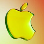 O hardware Mac é ótimo, mas o macOS 26 é um desastre, dizem os especialistas | Um logotipo da Apple renderizado com efeito de vidro