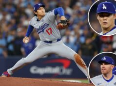 O início da batalha de arremesso destaca o gráfico de profundidade dos Dodgers Jogador do Chicago Cubs, Kyle Tucker #30 no bastão.