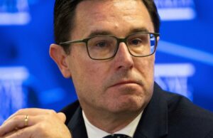 O líder nacional David Littleproud sobrevive ao fracasso da liderança David Littleproud e Colin Boyce