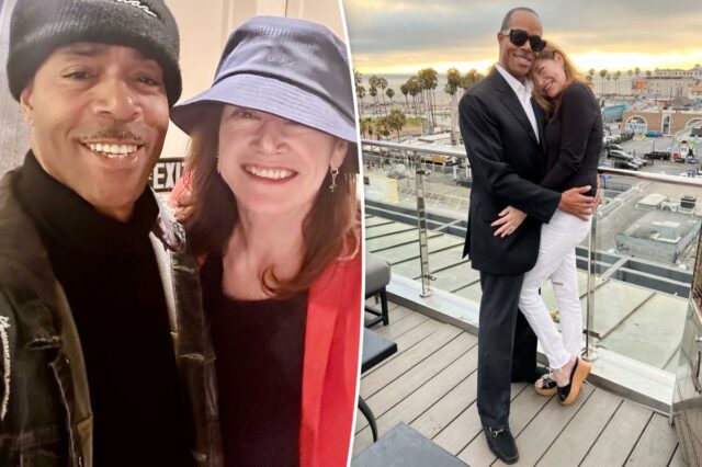 O marido da ex-aluna de 'NYPD Blue' Kim Delaney foi preso depois que ela supostamente tentou atropelá-lo com o carro
