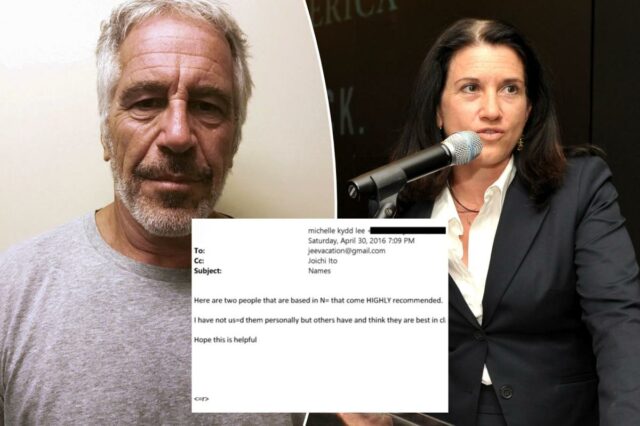 O membro fundador do movimento Time's Up aconselhou Jeffery Epstein dois anos antes de lançar a organização anti-assédio sexual
