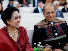 O momento em que Megawati participa do Fórum da Assembleia da Fraternidade Humana em Abu Dhabi O momento em que Megawati participa do Fórum da Assembleia da Fraternidade Humana em Abu Dhabi