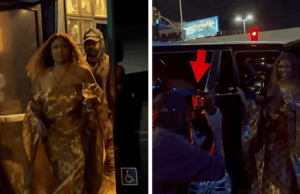 O namorado de Lizzo, Myke Wright, pega a câmera de Pap e tira fotos dela sozinho 022326_lizzo_kal