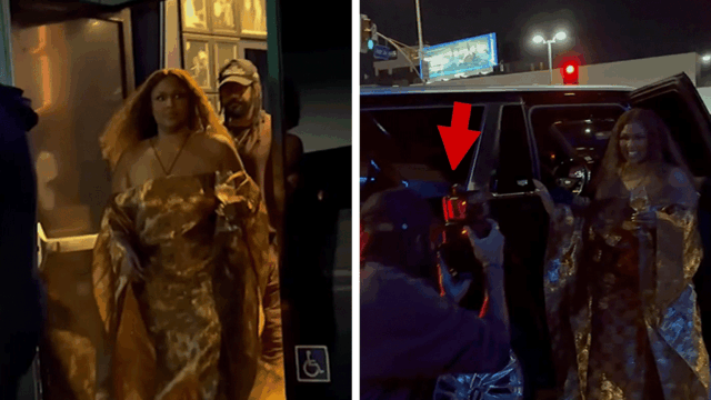 O namorado de Lizzo, Myke Wright, pega a câmera de 022326_lizzo_kal