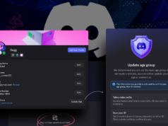 O padrão do Discord é a experiência adolescente para todos os usuários Captura de tela do recurso de servidor com restrição de idade do Discord.