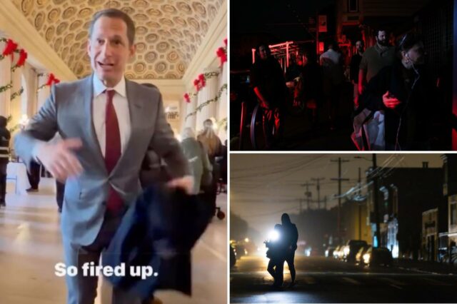 O prefeito de São Francisco direcionou energia reserva para o show do Quebra-Nozes da filha durante um grande apagão
