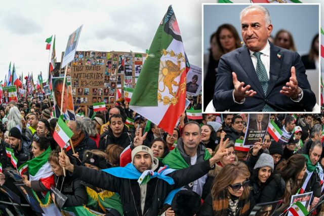 O príncipe herdeiro exilado do Irão apela à acção militar dos EUA com o regime à beira do colapso: “não vamos chegar a lado nenhum com negociações”
