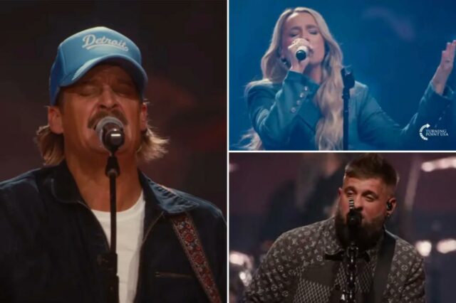 O programa alternativo do intervalo 'All-American' da TPUSA atrai milhões de espectadores para rivalizar com o Super Bowl da NFL: 'Este é para você, Charlie'
