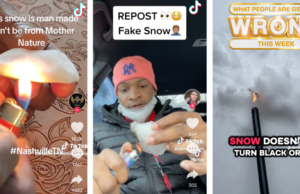 O que as pessoas estão errando esta semana: a neve é falsa? O que as pessoas estão errando esta semana: a neve é falsa?