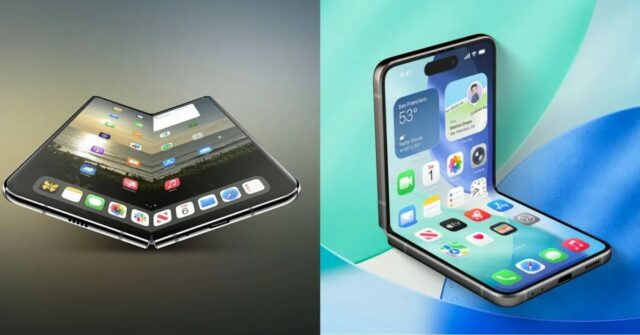 O que é mais atraente para você – um iPhone Fold ou um iPhone Flip? | Renderizações de ambos os formatos mostradas