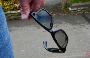 Paranóico com óculos inteligentes? Existe um aplicativo para isso Ray-Ban-Meta-Óculos-Smart-Armações-Transparentes