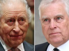 O rei Carlos III não recebeu aviso prévio da prisão do irmão André Andrew Mountbatten-Windsor, ex-príncipe Andrew, duque de York, comparece ao funeral da duquesa de Kent na Catedral de Westminster.