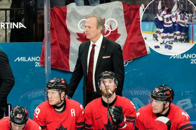 O técnico do Canadá, Jon Cooper, critica as regras 'movidas pela TV' para a dolorosa derrota nas Olimpíadas para os EUA

