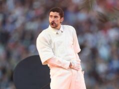 O tráfego do Pornhub caiu durante o show do intervalo do Bad Bunny gráfico de mudanças no tráfego durante o jogo a cada minuto