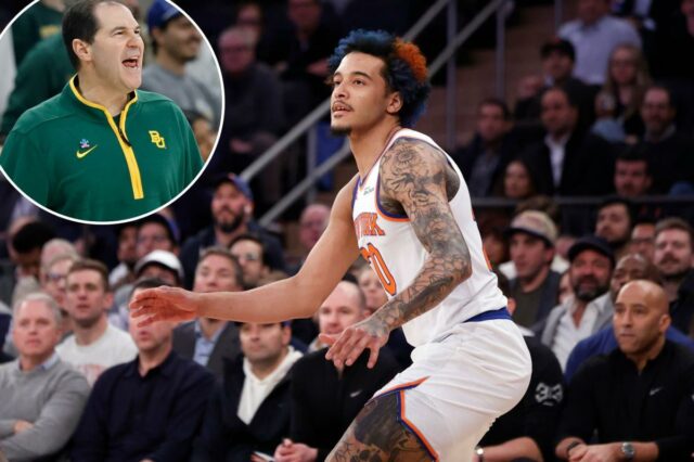 O treinador universitário de Jeremy Sochan vê o caminho para o prazo ser adicionado para ajudar os Knicks: tem 'mais Dennis Rodman nele'
