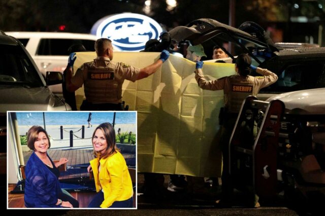 O xerife do condado de Pima, Chris Nanos, em uma entrevista coletiva.