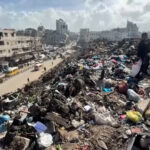ONU começa a limpar enorme depósito de resíduos de guerra na Cidade de Gaza