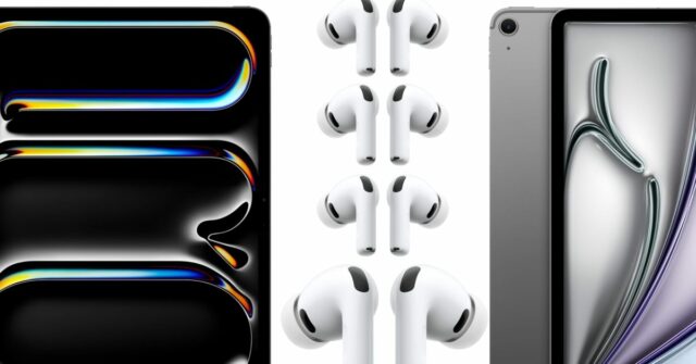 Ofertas: AirPods Pro 3 com quase US$ 100 de desconto (caixa aberta, garantia de 1 ano), M3 iPad Air com US$ 250 de desconto, M5 iPad Pro, mais
