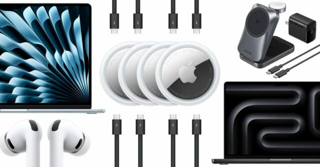 Ofertas: AirTag 2, M4 MacBook Air 32 GB / 1 TB com desconto de $ 250, M5 MacBook Pro, cabo Thunderbolt Pro com 46% de desconto, mais
