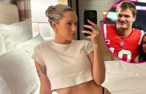 OnlyFans Star diz que Patriots QB Drake Maye não ‘parece feliz’ com a esposa Ann Drake-e-Ann-Michael-Maye_1769439349_3818656444078414860_1311834729