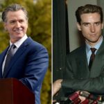 Origens bizarras do 'visual' de Gavin Newom: o governador passou por uma reforma no ensino médio depois de ser intimidado como 'Newscum', usou terno para ir à escola