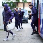 Os dois agentes de Marcus Rashford vistos em Barcelona conversam enquanto a estrela do Man United prepara um sacrifício de £ 300.000