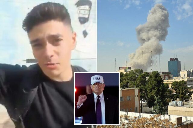 Os iranianos cantam e dançam nas ruas após os ataques aéreos dos EUA e de Israel: 'Eu amo Trump!'
