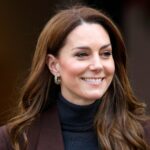 Catherine, Princesa de Gales, deixa a National Curling Academy com o Príncipe William, Príncipe de Gales em 20 de janeiro de 2026 em Stirling, Escócia. O Príncipe e a Princesa de Gales visitaram hoje Stirling e Falkirk para destacar as tradições da herança escocesa e as formas como ligam as comunidades.